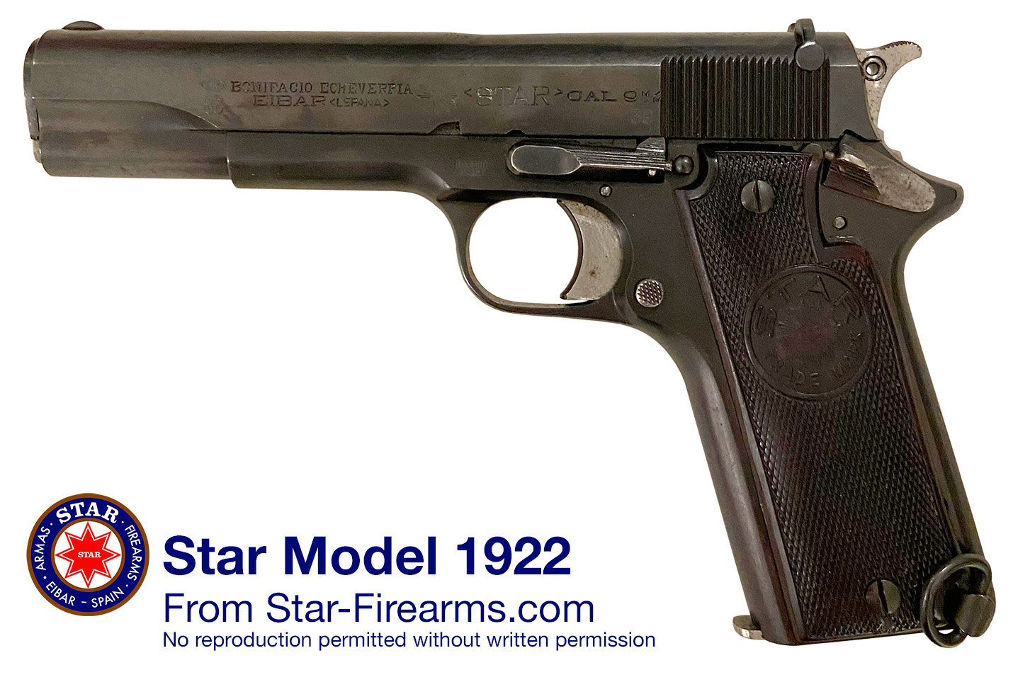 Model 1922 pistol of the Guardia Civil