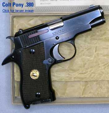Colt model Pony with original box and warranty card