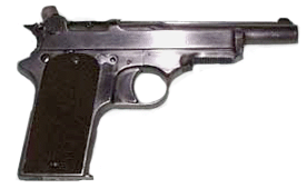 French Model 1 Militar or 1914 pistol