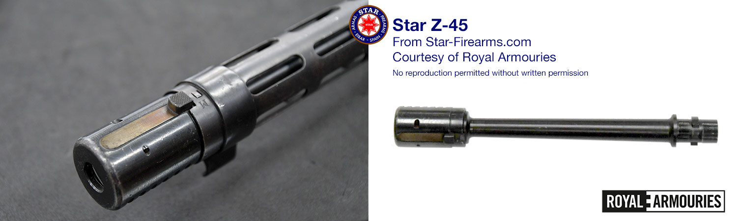 Star Z45: Spain's Improved MP40 Submachine Gun 